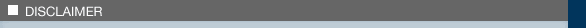 Disclaimer